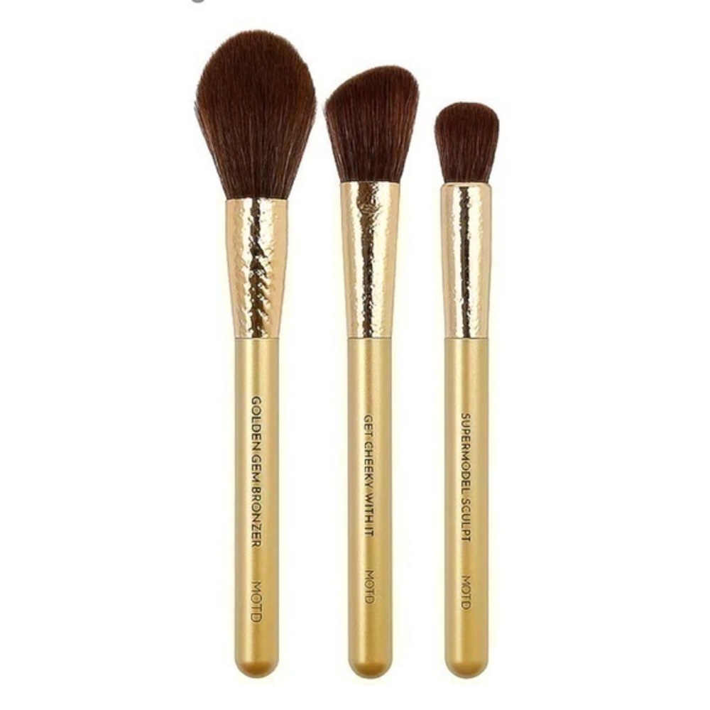 MOTD Cosmetics Gold Goddess Brush Set